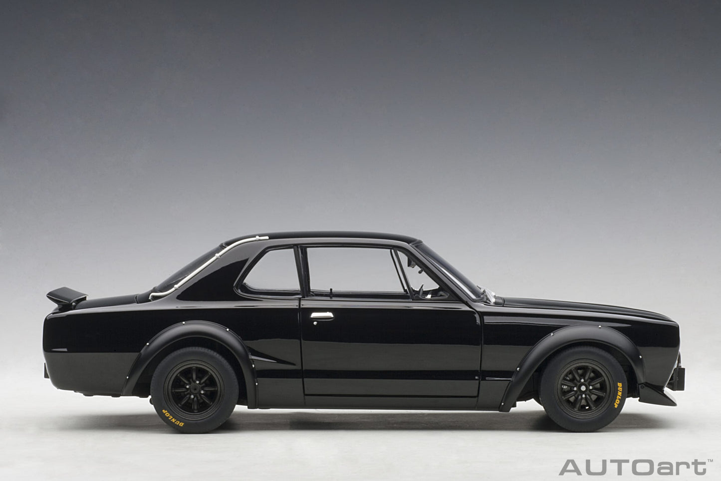 87278 Nissan Skyline GT-R (KPGC-10) Racing 1972 Plain Body Version (Black)