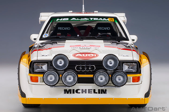 88503 AUDI QUATTRO S1 RALLY SAN REMO 1985 WINNER W. ROHRL/C. GEISTDORFER #5