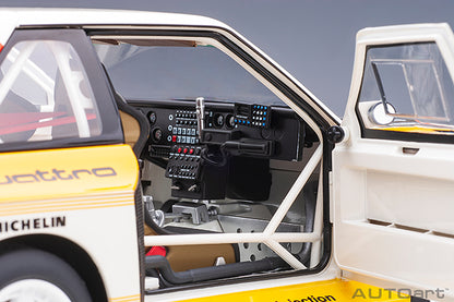 88503 AUDI QUATTRO S1 RALLY SAN REMO 1985 WINNER W. ROHRL/C. GEISTDORFER #5