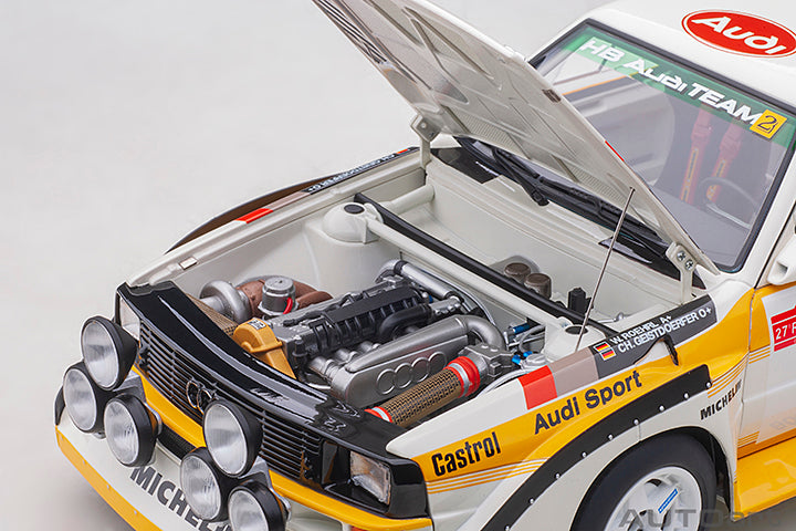 88503 AUDI QUATTRO S1 RALLY SAN REMO 1985 WINNER W. ROHRL/C. GEISTDORFER #5