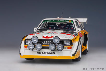 88503 AUDI QUATTRO S1 RALLY SAN REMO 1985 WINNER W. ROHRL/C. GEISTDORFER #5