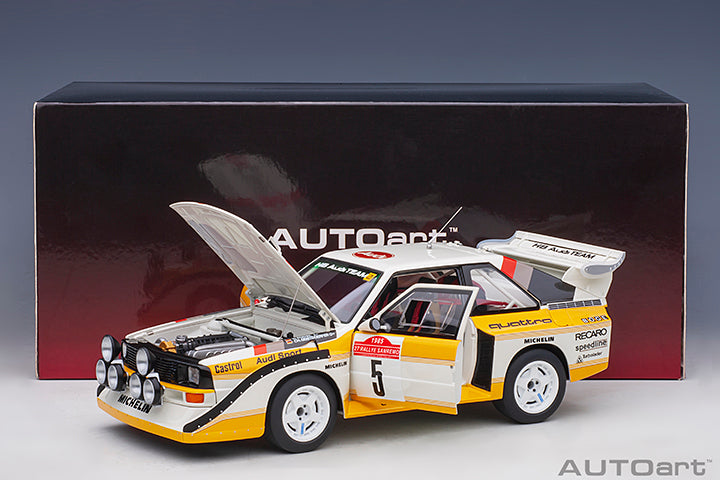 88503 AUDI QUATTRO S1 RALLY SAN REMO 1985 WINNER W. ROHRL/C. GEISTDORFER #5