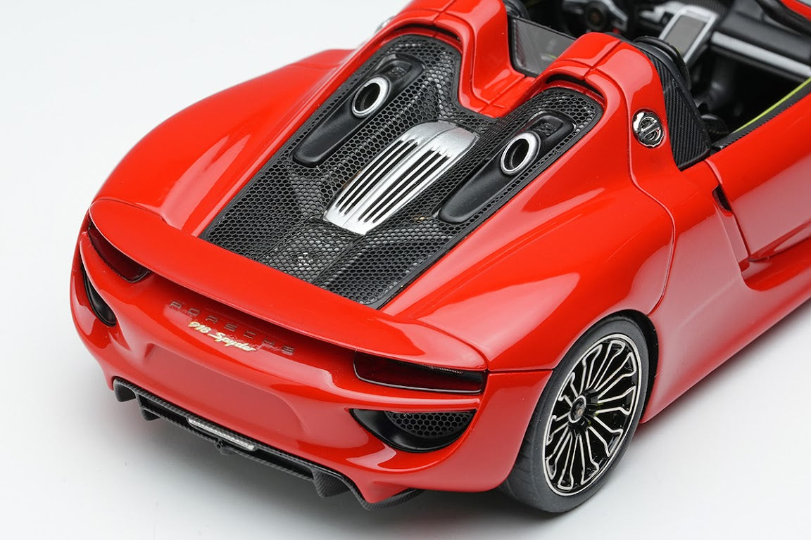 [Pre-order] Make Up EIDOLON EM568H Porsche 918 Spyder 2011 GT3 Orange (Carbon Detail) (Limited 60pcs) (1105)