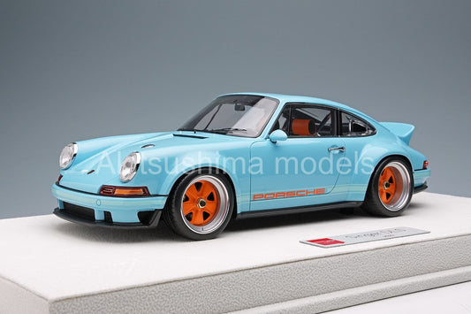 Make Up EML018L EIDOLON Singer 911 DLS 2023 Gulf Blue 1/18