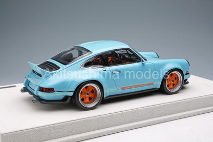 Make Up EML018L EIDOLON Singer 911 DLS 2023 Gulf Blue 1/18