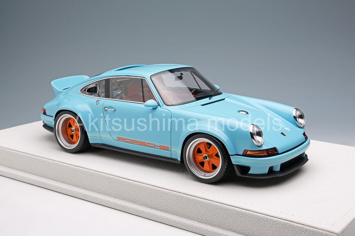 Make Up EML018L EIDOLON Singer 911 DLS 2023 Gulf Blue 1/18