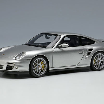 Make Up EIDOLON Porsche 911 (997.2) Turbo S 2011, EM604C: GT Silver Metallic, EM604D: Ruby Red Metallic