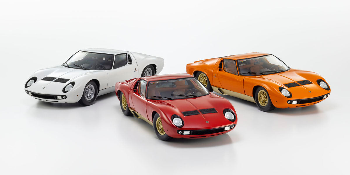 [Pre-order] KYOSHO ORIGINAL 1/18 LAMBORGHINI MIURA P400 ORANGE [No.KS08314PB] (1016)