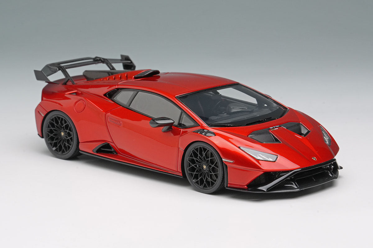 [Pre-order] Make Up EIDOLON EM737H Lamborghini Huracan STO 2021 Verde Scandal / Black Livery Limited 50pcs (0204)