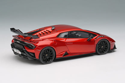[Pre-order] Make Up EIDOLON EM737H Lamborghini Huracan STO 2021 Verde Scandal / Black Livery Limited 50pcs (0204)