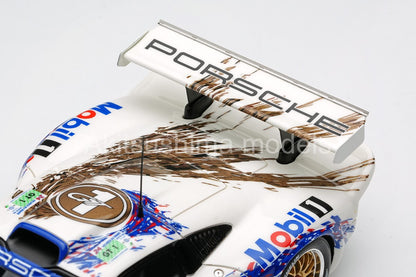 Make Up EIDOLON EM328A 1/43 Porsche 911 GT1 Le Mans 24h 1996 Winner Place Overall (GT1 Class Winner)