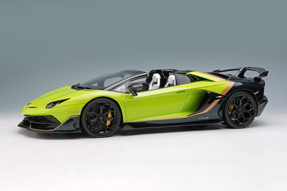 [Pre-order] Make Up EIDOLON EML079D 1/18 Lamborghini Aventador SVJ Roadster 2020 Ad Personam 2tone Paint Viola Fineo / Viola Hestia Limited 70pcs (1224)
