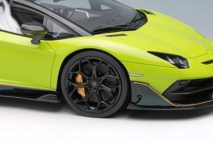 [Pre-order] Make Up EIDOLON EML079D 1/18 Lamborghini Aventador SVJ Roadster 2020 Ad Personam 2tone Paint Viola Fineo / Viola Hestia Limited 70pcs (1224)