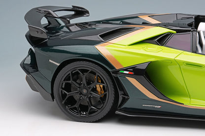 [Pre-order] Make Up EIDOLON EML079D 1/18 Lamborghini Aventador SVJ Roadster 2020 Ad Personam 2tone Paint Viola Fineo / Viola Hestia Limited 70pcs (1224)