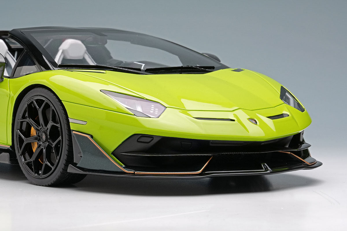 [Pre-order] Make Up EIDOLON EML079D 1/18 Lamborghini Aventador SVJ Roadster 2020 Ad Personam 2tone Paint Viola Fineo / Viola Hestia Limited 70pcs (1224)