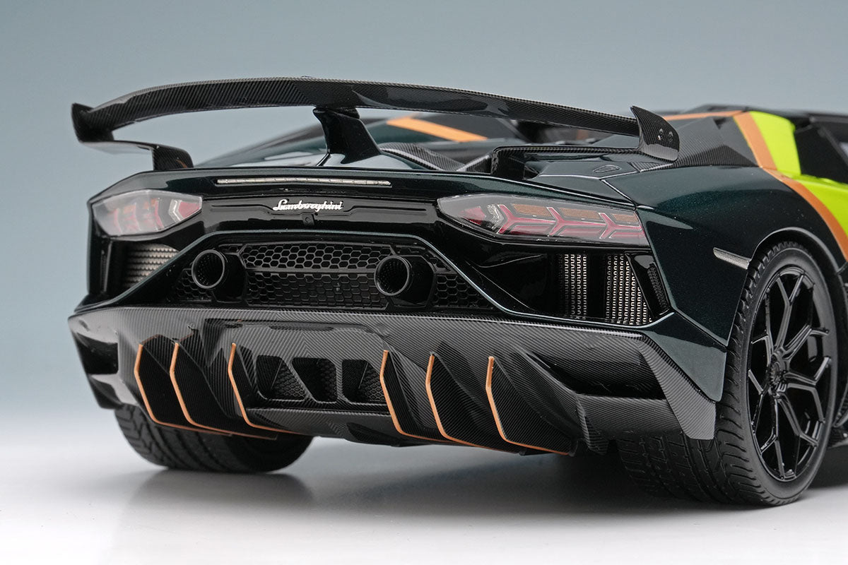 [Pre-order] Make Up EIDOLON EML079D 1/18 Lamborghini Aventador SVJ Roadster 2020 Ad Personam 2tone Paint Viola Fineo / Viola Hestia Limited 70pcs (1224)