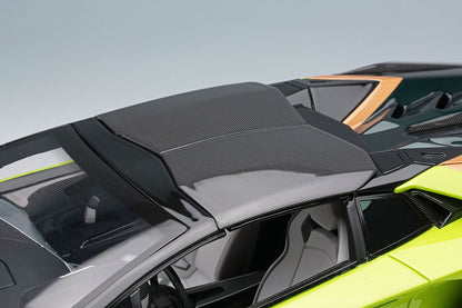 [Pre-order] Make Up EIDOLON EML079D 1/18 Lamborghini Aventador SVJ Roadster 2020 Ad Personam 2tone Paint Viola Fineo / Viola Hestia Limited 70pcs (1224)