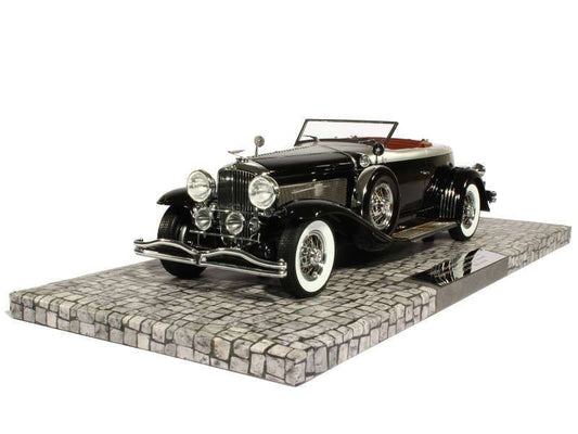 Minichamps 107150431 DUESENBERG MODEL J TORPEDO CONVERTIBLE COUPE 1929 BLACK 1:18