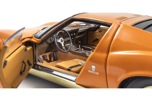 [Pre-order] KYOSHO ORIGINAL 1/18 LAMBORGHINI MIURA P400 ORANGE [No.KS08314PB] (1016)