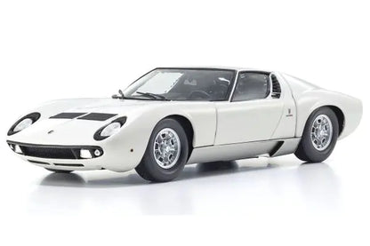 [Pre-order] KYOSHO ORIGINAL 1/18 LAMBORGHINI MIURA P400 WHITE [No.KS08314W] (1016)