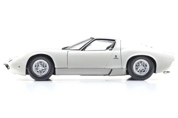 [Pre-order] KYOSHO ORIGINAL 1/18 LAMBORGHINI MIURA P400 WHITE [No.KS08314W] (1016)