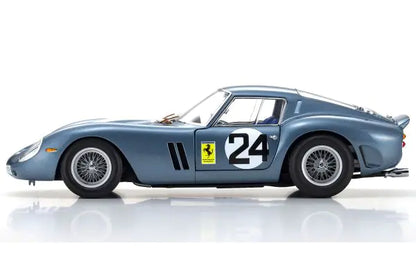 [Pre-order] KYOSHO ORIGINAL 1/18 FERRARI 250GTO 1962 SEBRING #24 BLUE [No.KS08438D] (1007)