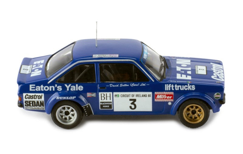 ixo RAC440 1/43 ESCORT MK II RS 1800 #3 Circuit of Ireland 1980 Model Car
