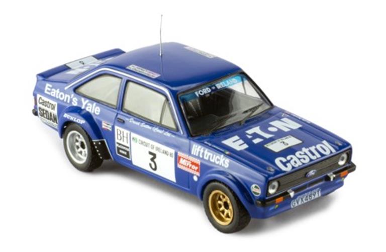 ixo RAC440 1/43 ESCORT MK II RS 1800 #3 Circuit of Ireland 1980 Model Car