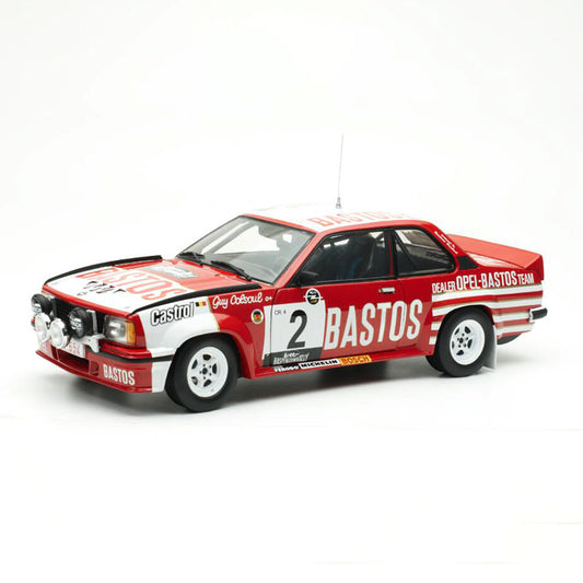 SunStar 5375 1/18 Opel Ascona 400 1982Lotto Haspengouwrally Winner #2 G.Colsoul