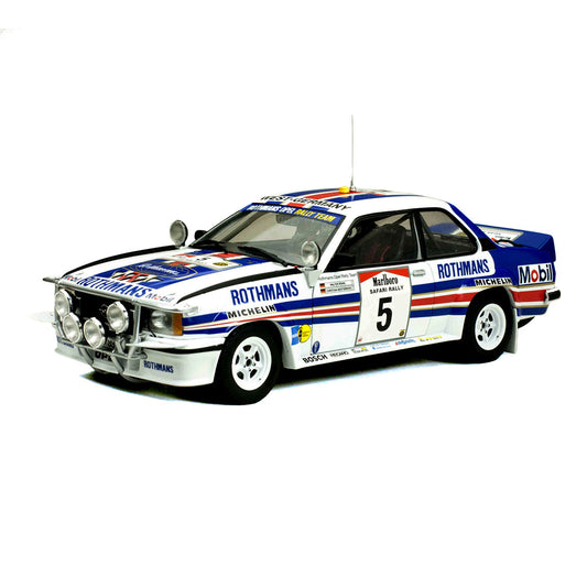 SunStar 5378 1/18 Opel Ascona 400 #5 2nd Marlboro Safari Rally 1982