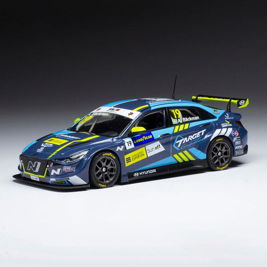 ixo 1/43 GTM158B HYUNDAI ELANTRA N TCR #19 A. BaCKMAN WTCR PORTUGAL 2021