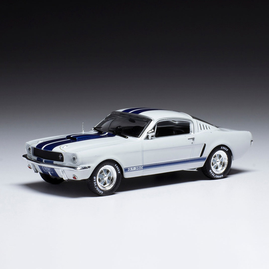 ixo CLC438N 1/43 FORD MUSTANG SHELBY GT 350 1965 WHITE