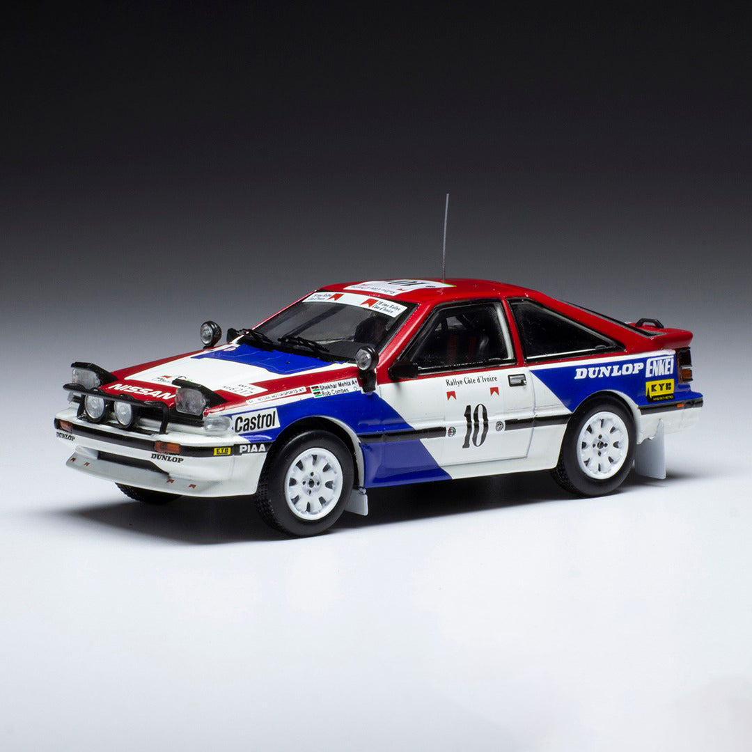 RAC402B NISSAN 200 SX #10 S.MEHTA - R.COMBES RALLYE C?TE D'IVOIRE 1987