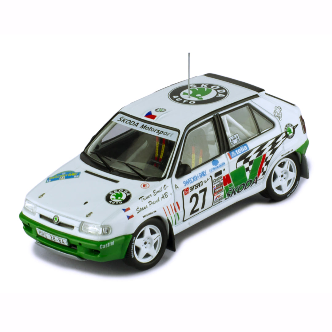 RAC413A SKODA FELICIA KIT CAR #27 E.TRINER - P.STANC RALLY SWEDEN 1995