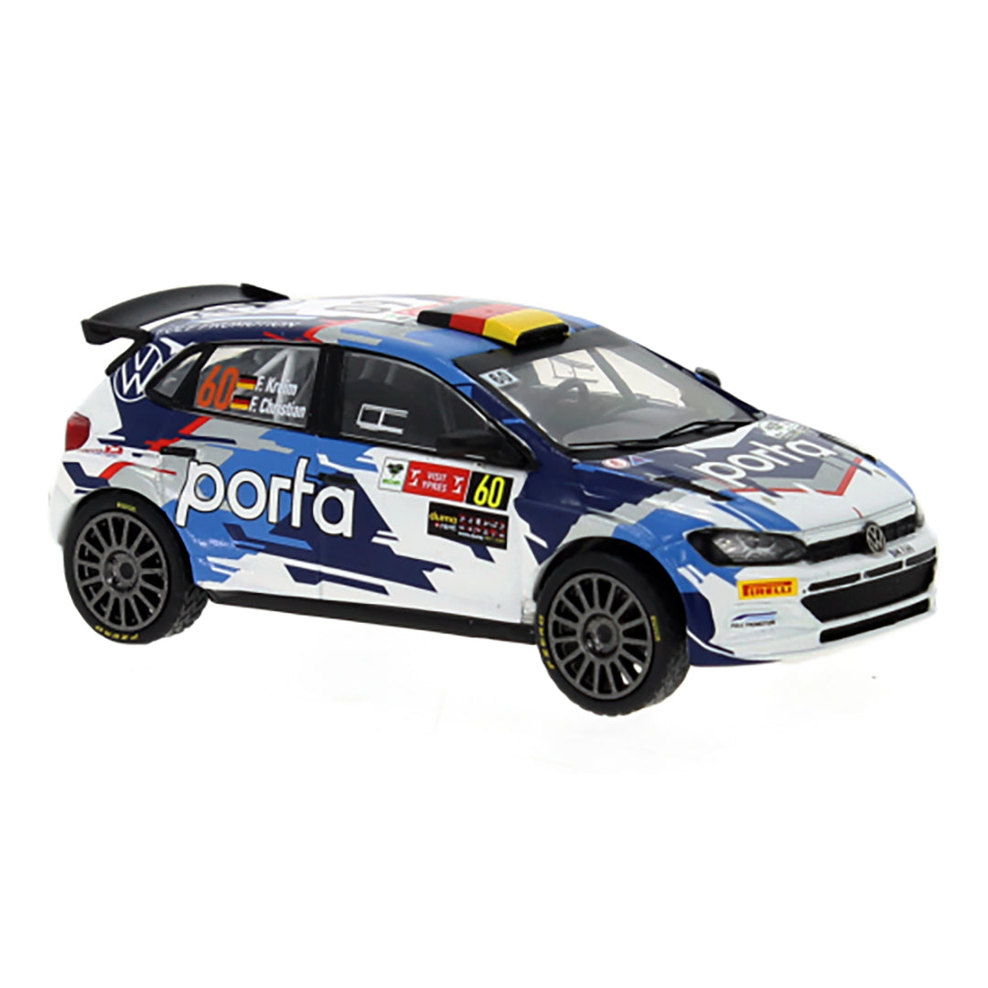 RAM810LQ VOLKSWAGEN POLO GTI R5 #60 F.KREIM - F.CHRISTIAN F. CUVELIER RALLY YPRES 2021 RALLY YPRES 2021