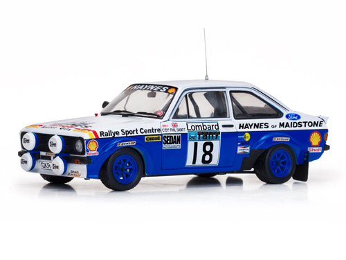 SunStar 4496R 1/18 Ford Escort RS1800 RAC Rally 1979 #18