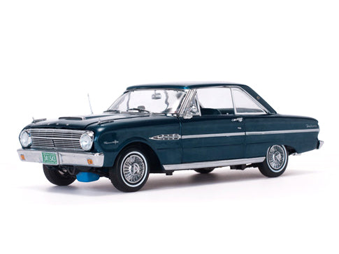 SunStar 4543 1/18 Ford Falcon Hard Top 1963 Oxford Blue