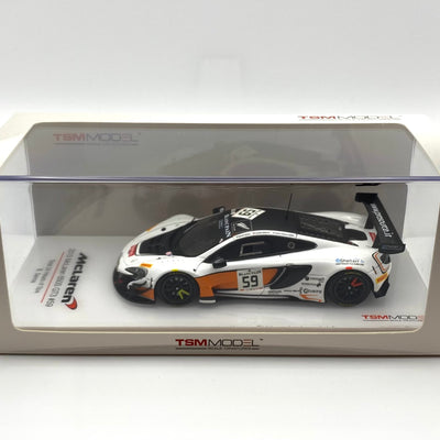 TSM Model TSM164329 1/43 2015 McLaren 650S GT3 #59 Total 24 Hours of Spa B. Senna