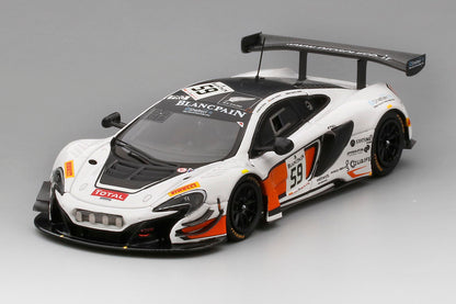 TSM Model TSM164329 1/43 2015 McLaren 650S GT3 #59 Total 24 Hours of Spa B. Senna